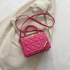 New Fashion Shoulder Bag Plaid PU Leather 2