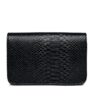 Stone Pattern Handbag Crocodile Leather 6