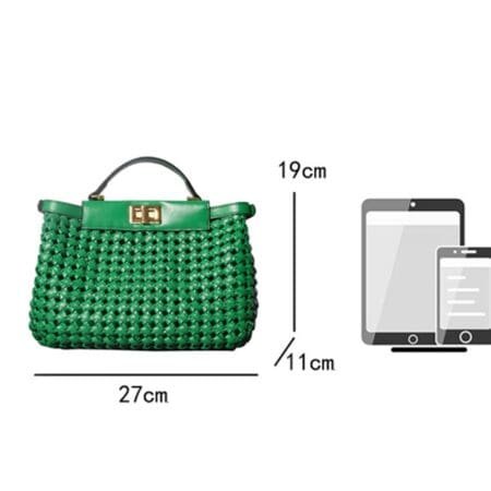 Luxury Woven Handbag 4
