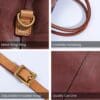 Genuine Leather Luxury Crossbody Bag 6