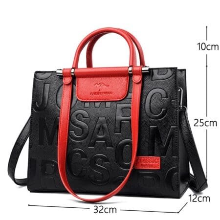 PU Leather Travel Casual Handbag 2