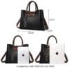 Luxury Leather Handbag Tote 5