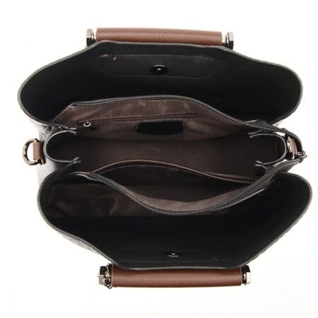 Luxury Leather Handbag Tote 6