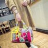 Ladies Handbag Shoulder Bag PU Leather 4