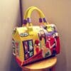 Ladies Handbag Shoulder Bag PU Leather 2