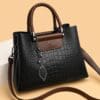 Luxury Leather Handbag Tote 2