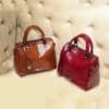 Vintage Rivet Handbags PU Leather Shoulder Bag 5